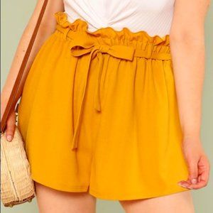 Shein Paperback Tie Front Shorts